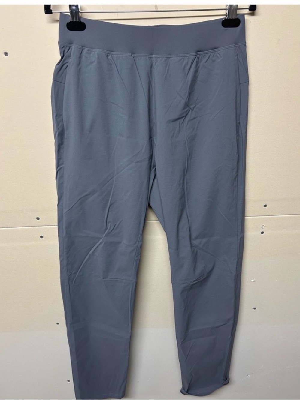 Men's Gray Active Stretch Pants - Lightweight Comfort